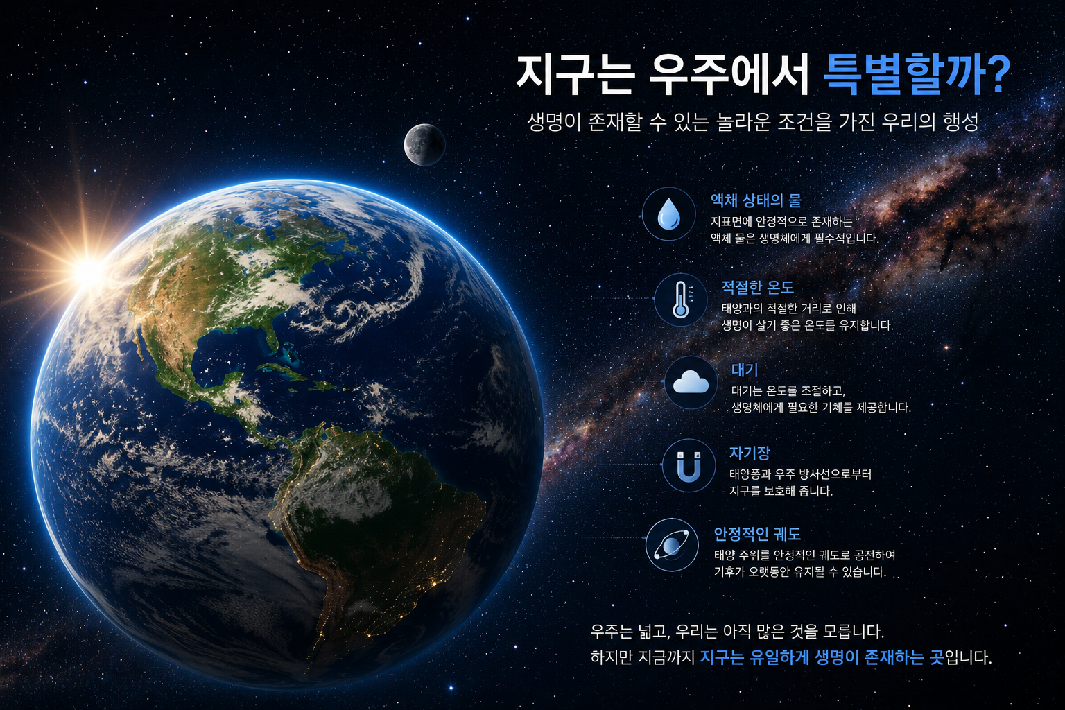 우주는 특별