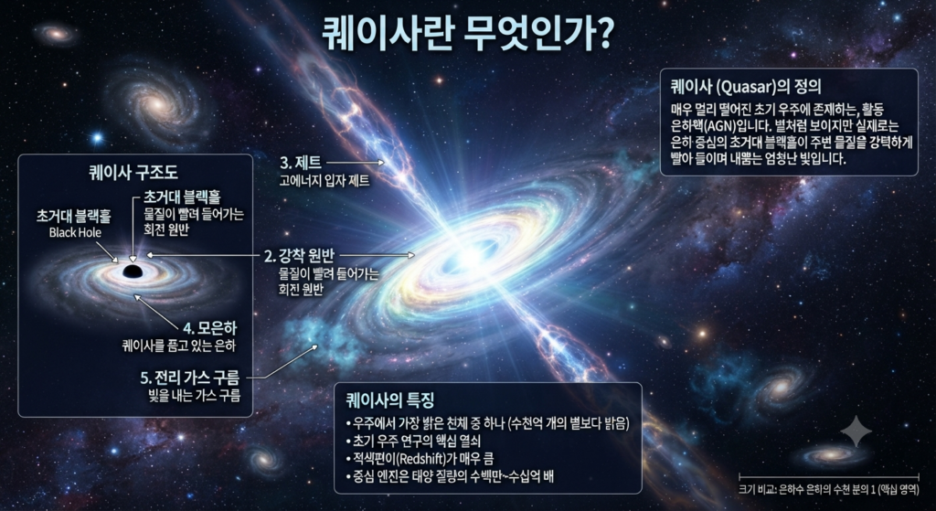 퀘이사는 무엇